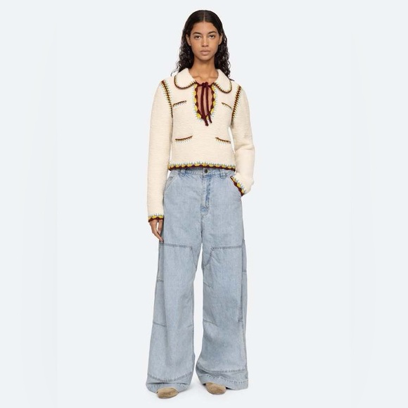 NWT $425 Sea NY Evan Knit Sweater - Picture 6 of 8